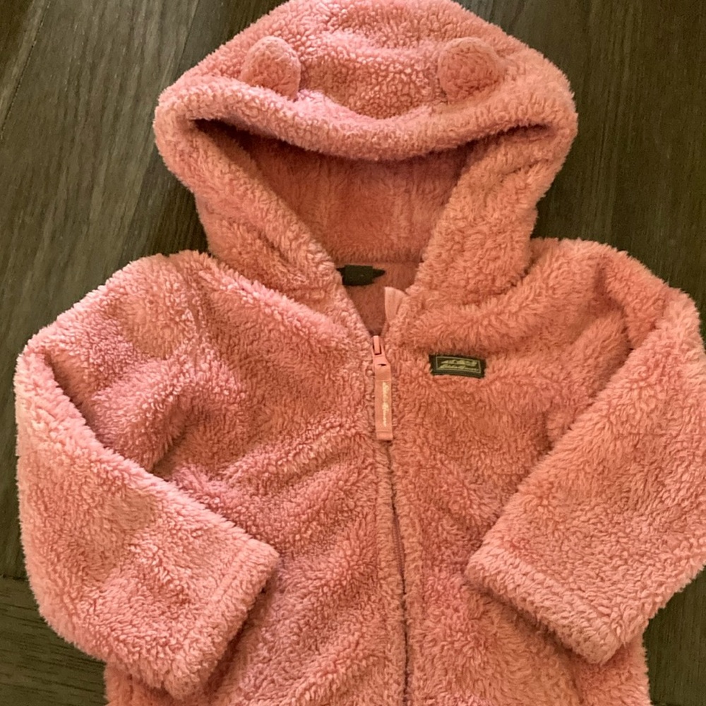 Eddie Bauer Soft Pink Fleece Jacket